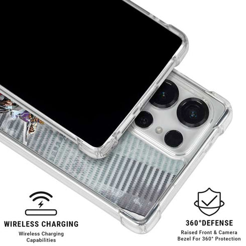Marvel Avengers Attack Galaxy S25 Ultra Clear Case